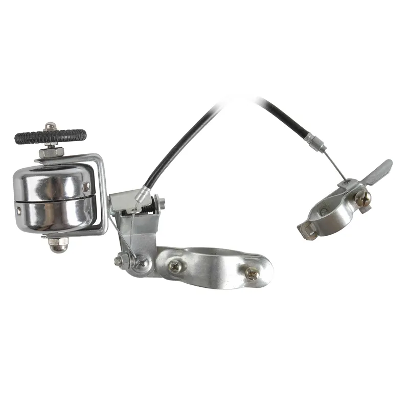 Vintage Endless Bike Tyre Bell Silver-1