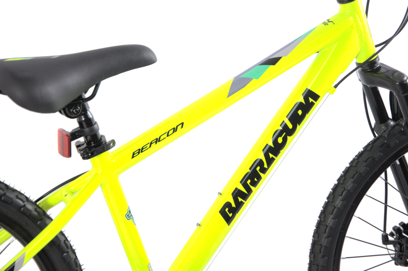 Barracuda Beacon 24 Inch Wheel Kids Bike Yellow-8