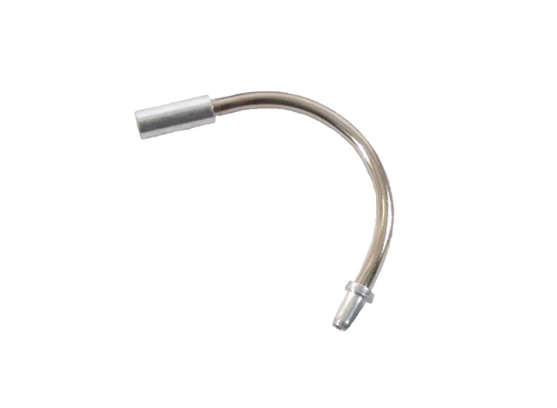 Fibrax Guide Cable Pipe Noodle 135 Degree Silver
