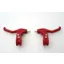 Resin V-Brake Levers Red