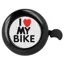I Love My Bike Bell Black
