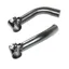 Curved Handlebar Bar Ends Black