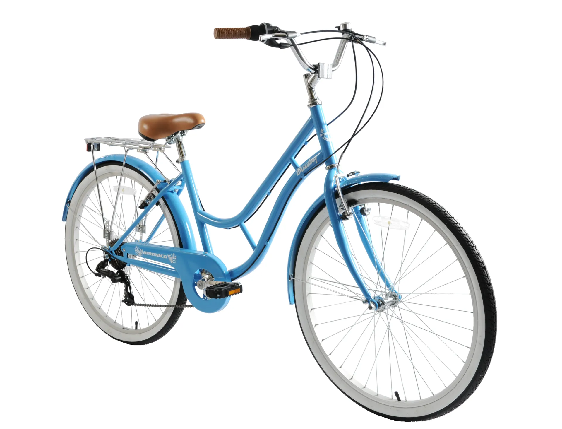 Ammaco Broadway Lifestyle Bike Blue