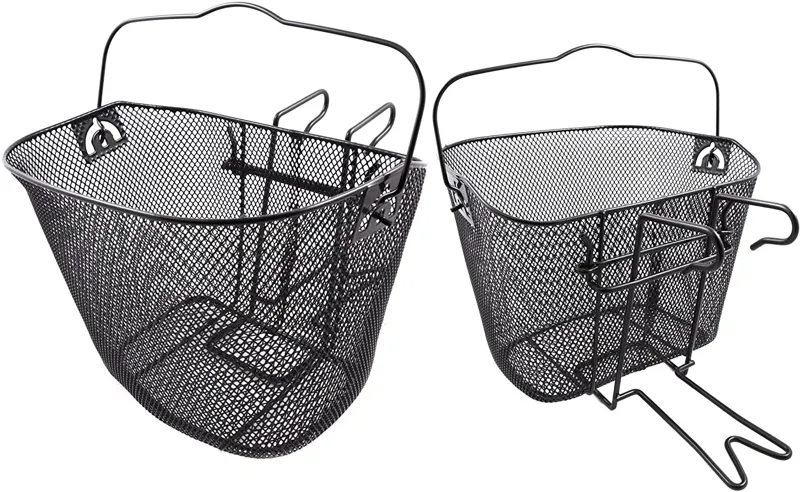 Ammaco Front Wire Mesh Basket With Carry Handle