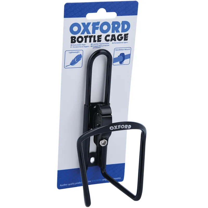 Oxford Bottle Cage Handlebar Mounted Black-2