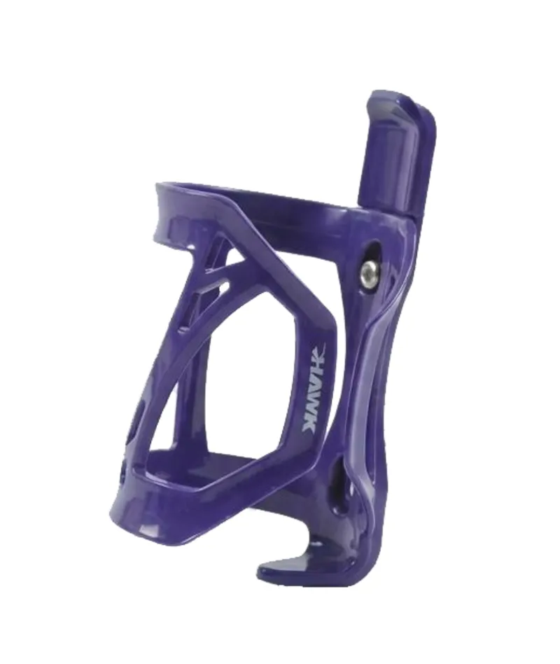 Hawk Side Entry Bottle Cage Purple