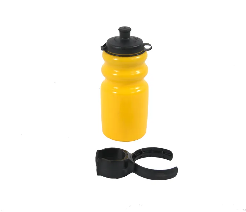 Kids Water Bottle and Bracket Yellow