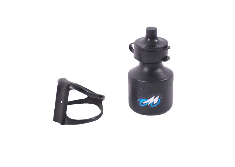 Kids Water Bottle and Cage Black 30ml