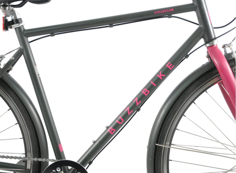 Buzzbike 700c Commuter Hybrid Bike Grey-5