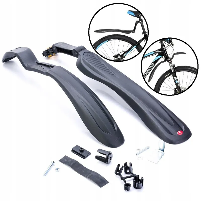 Romet Raptor SDR Mudguard Set  24-26 Inch Wheel Black-4