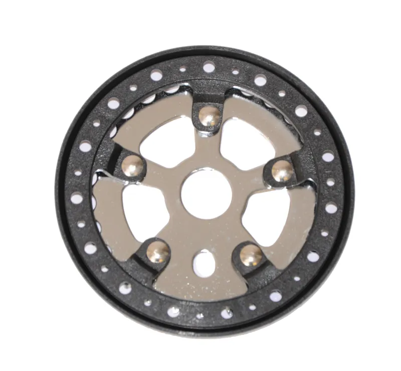 BMX One Piece Crank Chainring 28T Chrome