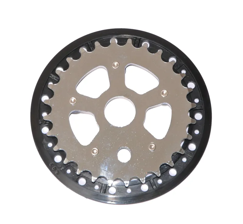BMX One Piece Crank Chainring 28T Chrome-1