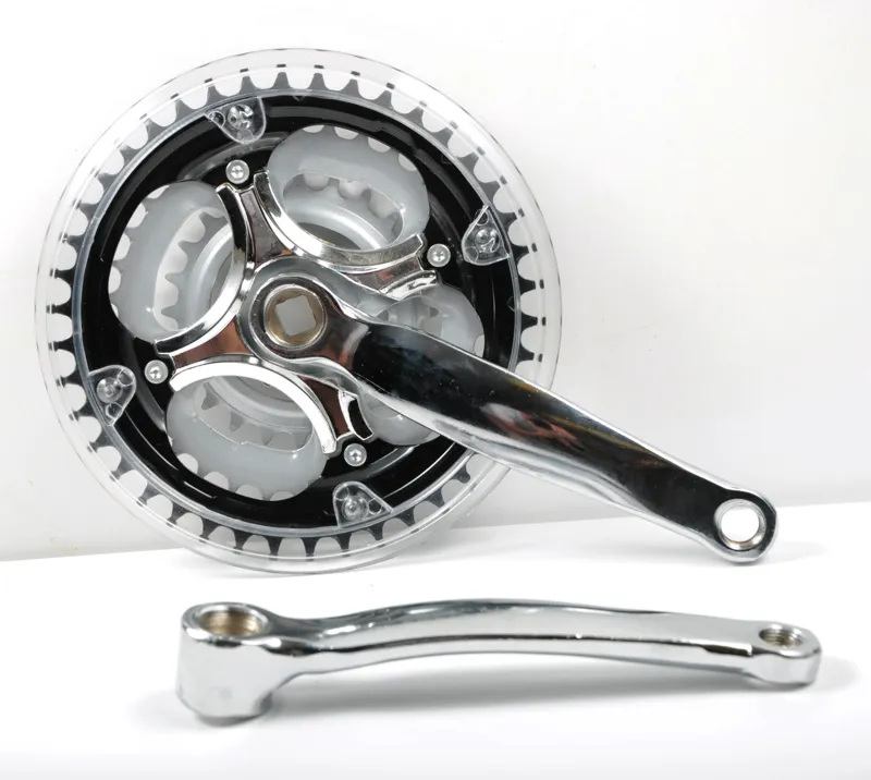 Triple Chainset 24/34/42T x 170mm Silver-2