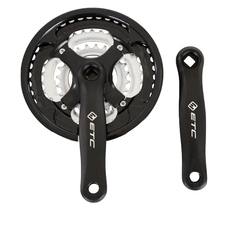 ETC Triple Chainset 42/34/24T x 152mm Black