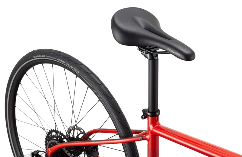 Cannondale Quick 4 700c Sports Hybrid Bike Red-4