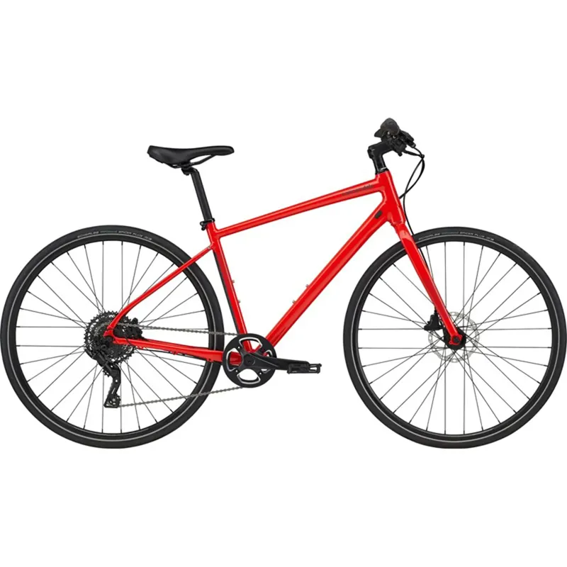 Cannondale Quick 4 700c Sports Hybrid Bike Red