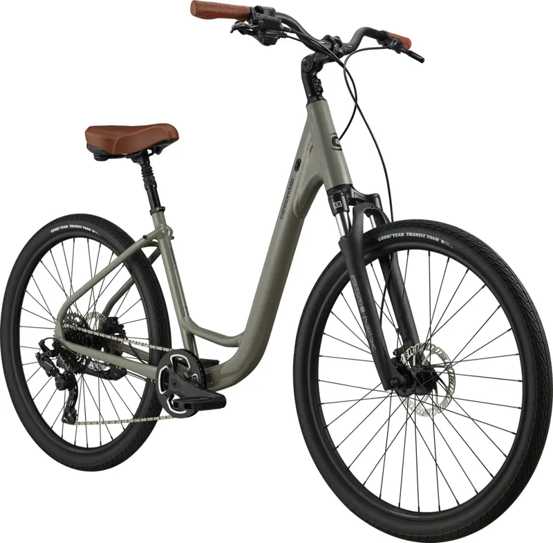Cannondale Adventure 1 27.5 Inch Wheel Commuter Hybrid bike Grey-1