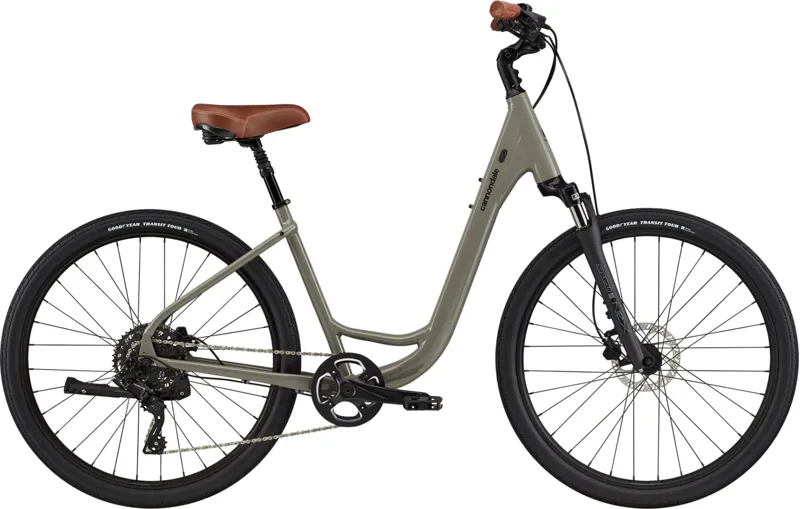 Cannondale Adventure 1 27.5 Inch Wheel Commuter Hybrid bike Grey