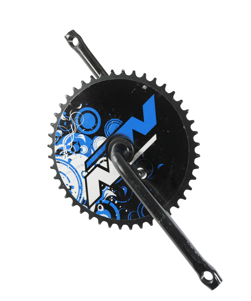 BMX One Piece Chainring Crank Set 170mm-3