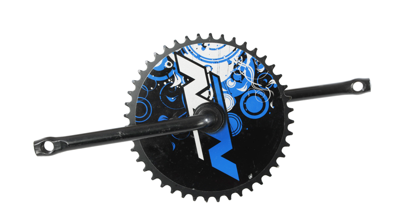 BMX One Piece Chainring Crank Set 170mm-1