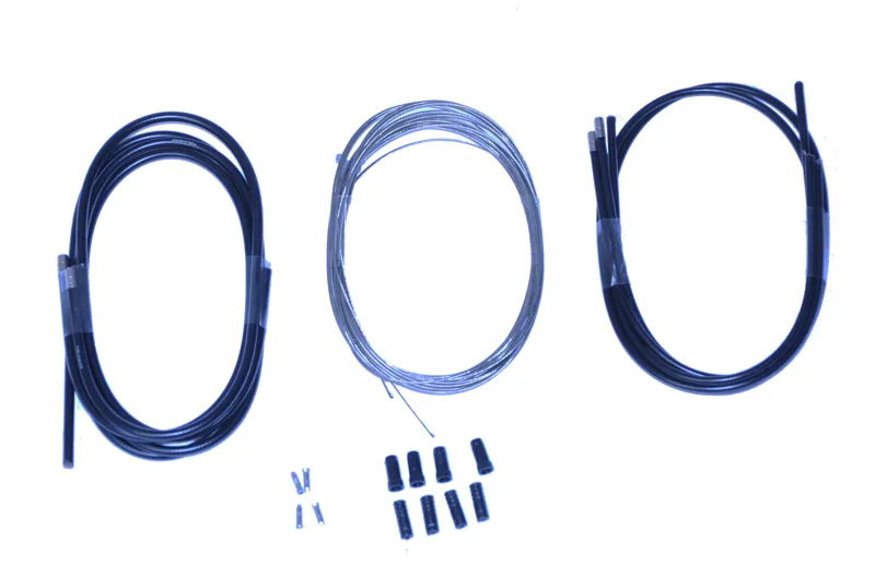 Road Bike Inner/Outer Brake and Gear Cable Set - Black