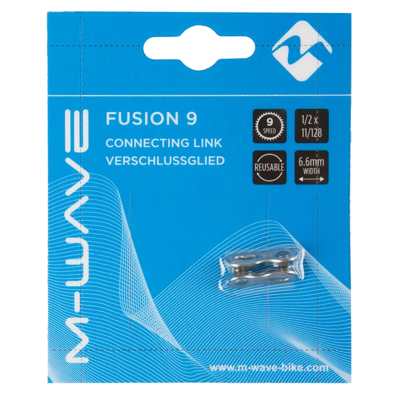 M-Wave Fusion 9 Speed Chain Links-1