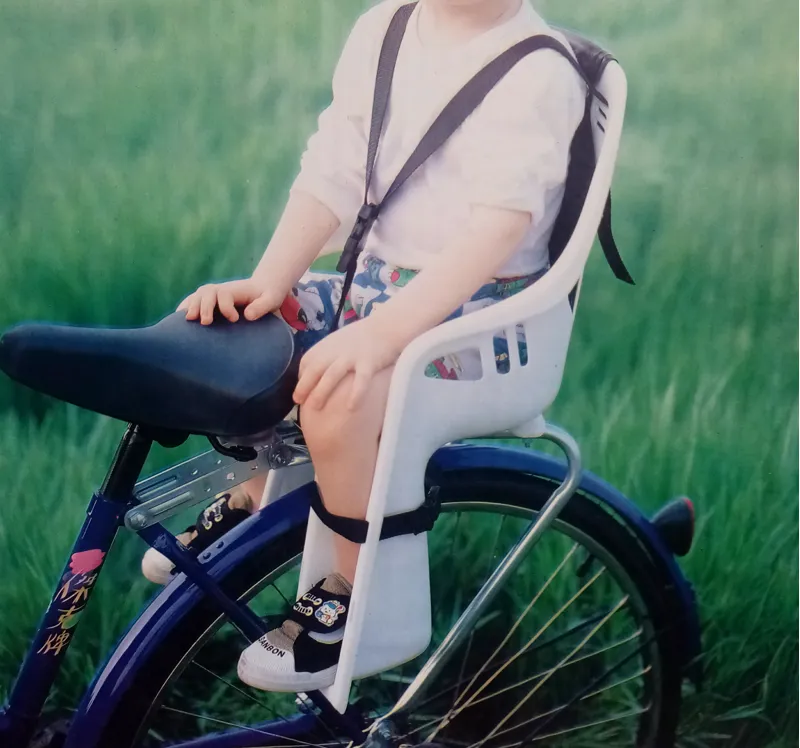 Rear Mounted Child Seat White