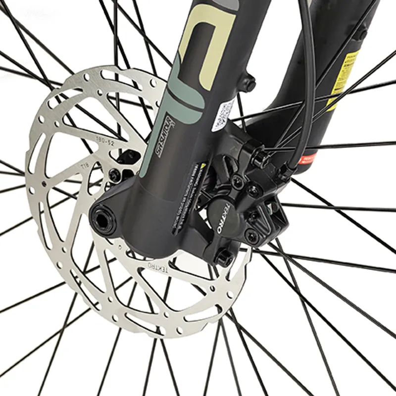 Ezego Trail Destroyer II 27.5 Inch Wheel Bike Green 14Ah Battery-4