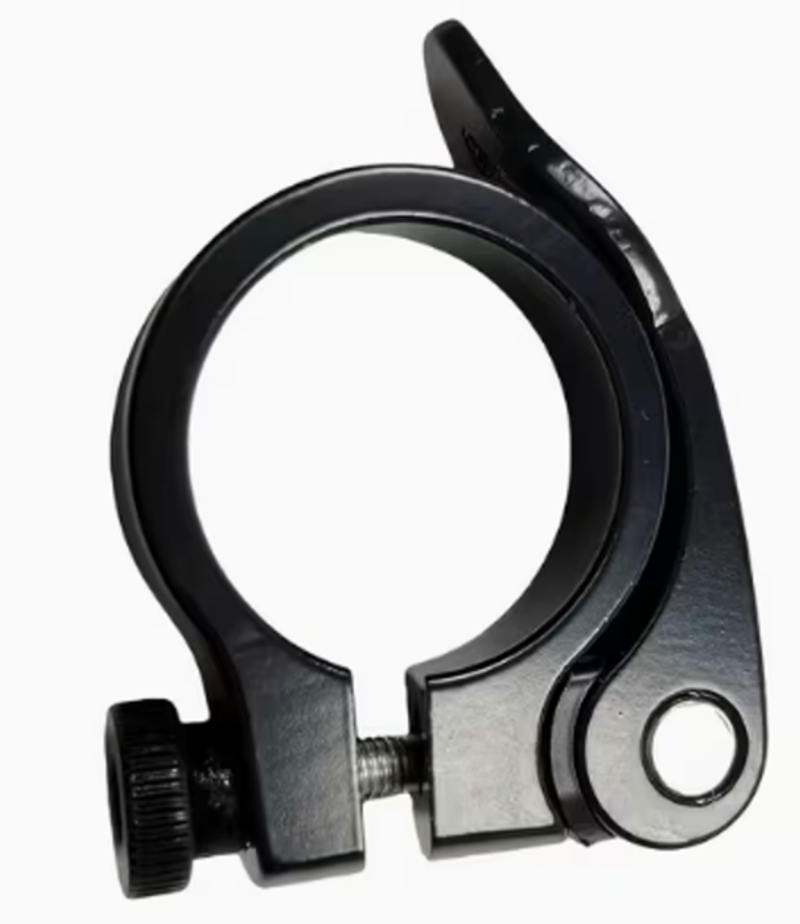 SEAT CLAMP MTB ALLOY 34.9MM BLACK Q/R