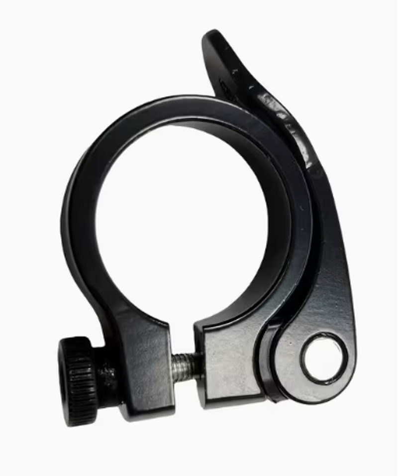 Quick Release Seat Clamp 31.8mm Alloy Black
