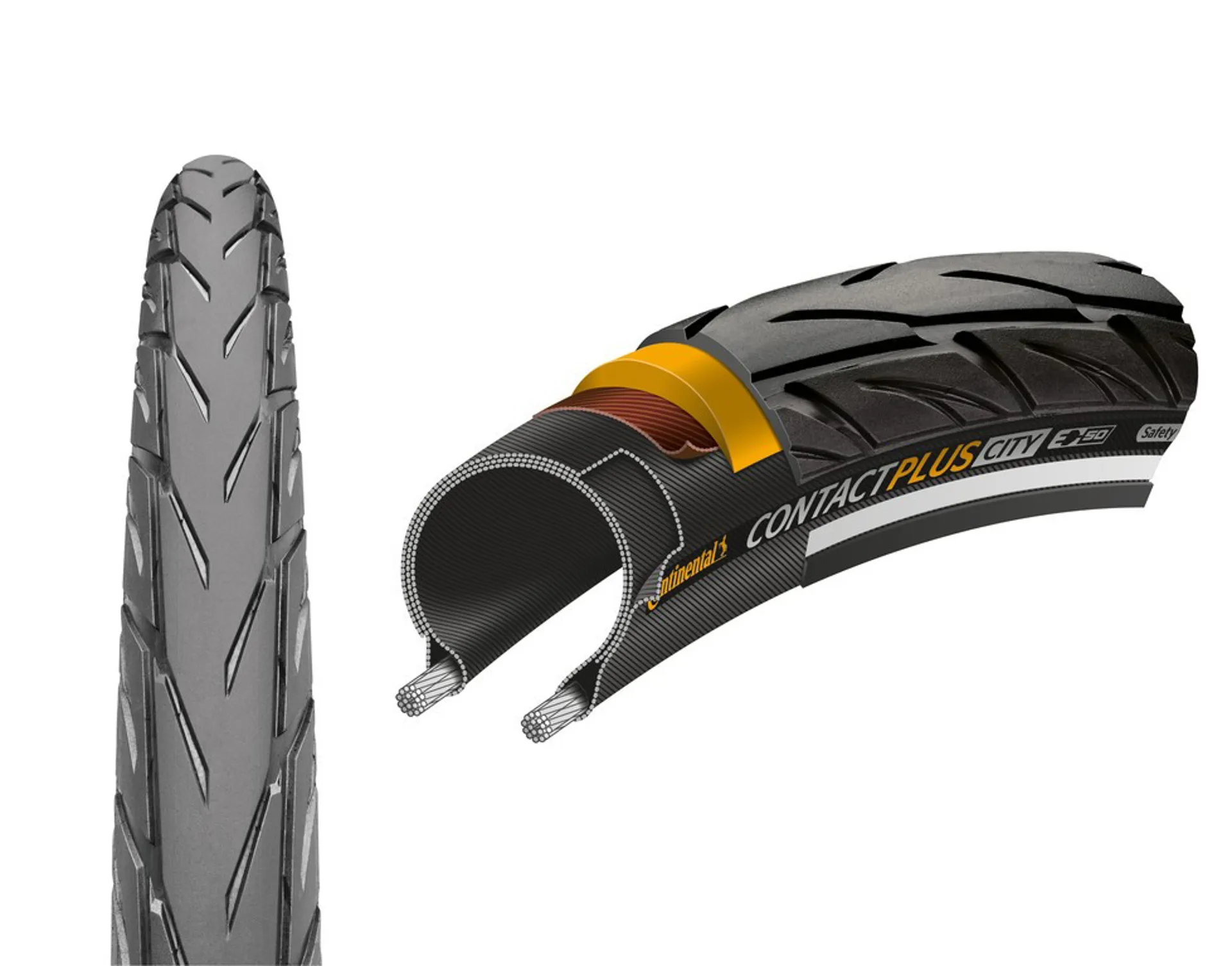 Continental Contact Plus City Tyre 700 x 42c