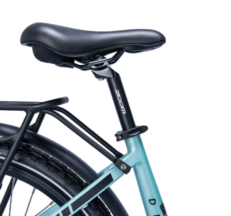 Ampere Deluxe Step Through 26 Inch Wheel Electric Bike Blue 10Ah-11