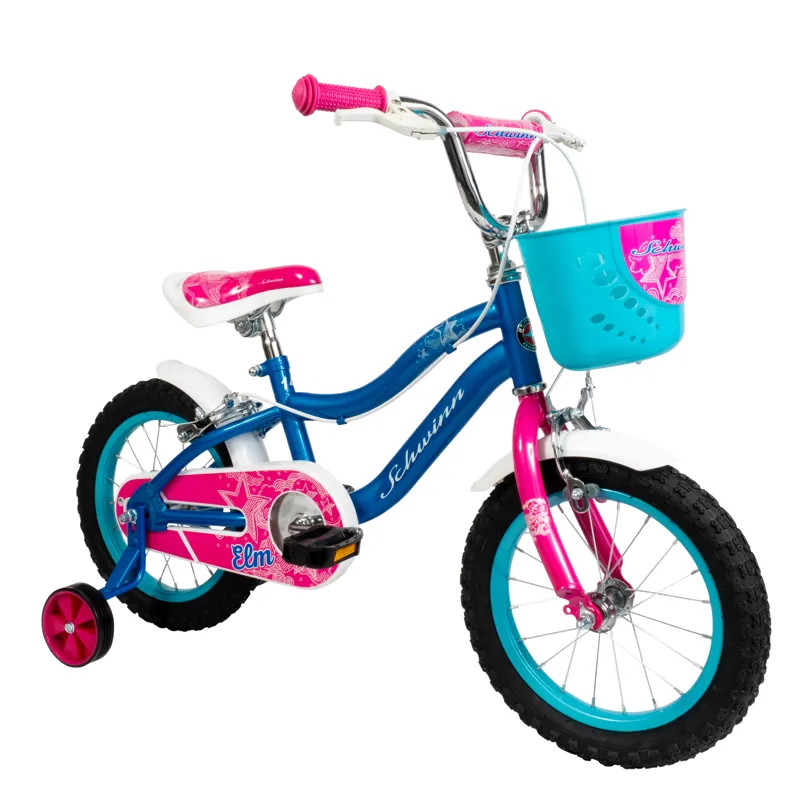Schwinn Elm 14 Inch Wheel Kids Bike Blue-2