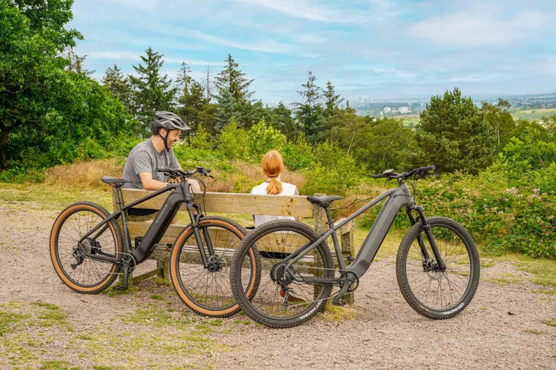 Claud Butler Wrath 1.0 29 Inch Wheel Electric Bike Grey-10