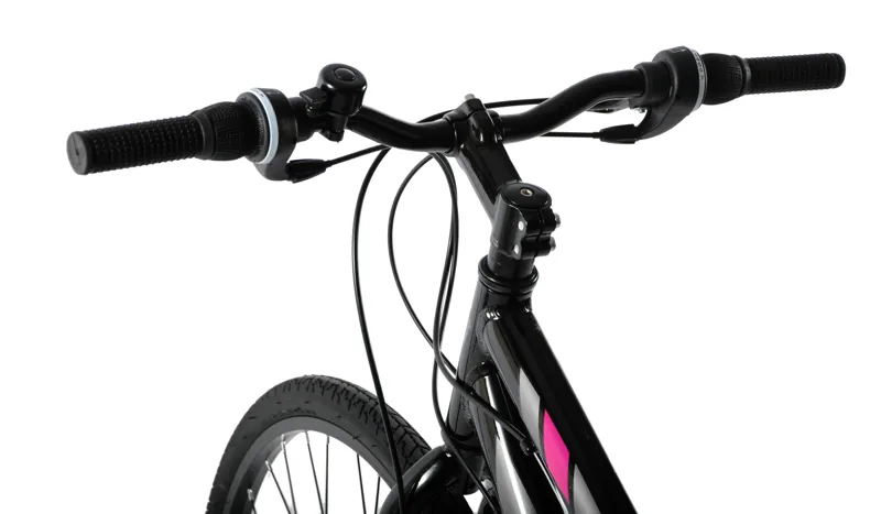 Ammaco Ridgeway 700c Sports Hybrid Bike Black-11