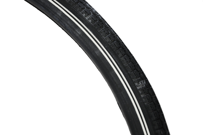 24 x 1 3/8 Inch Wheelchair Tyre Whitewall-2