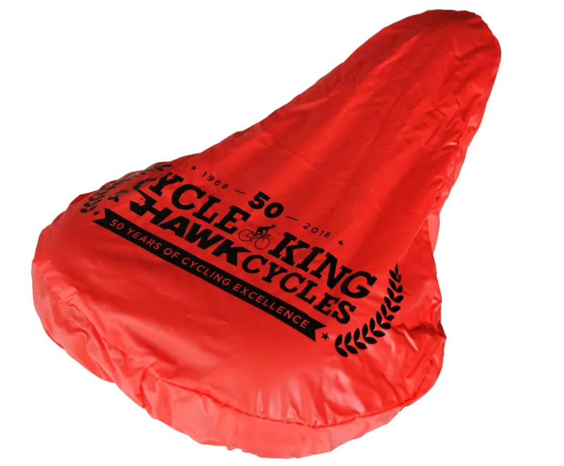 Cycle King Anniversary PVC Saddle Cover Red