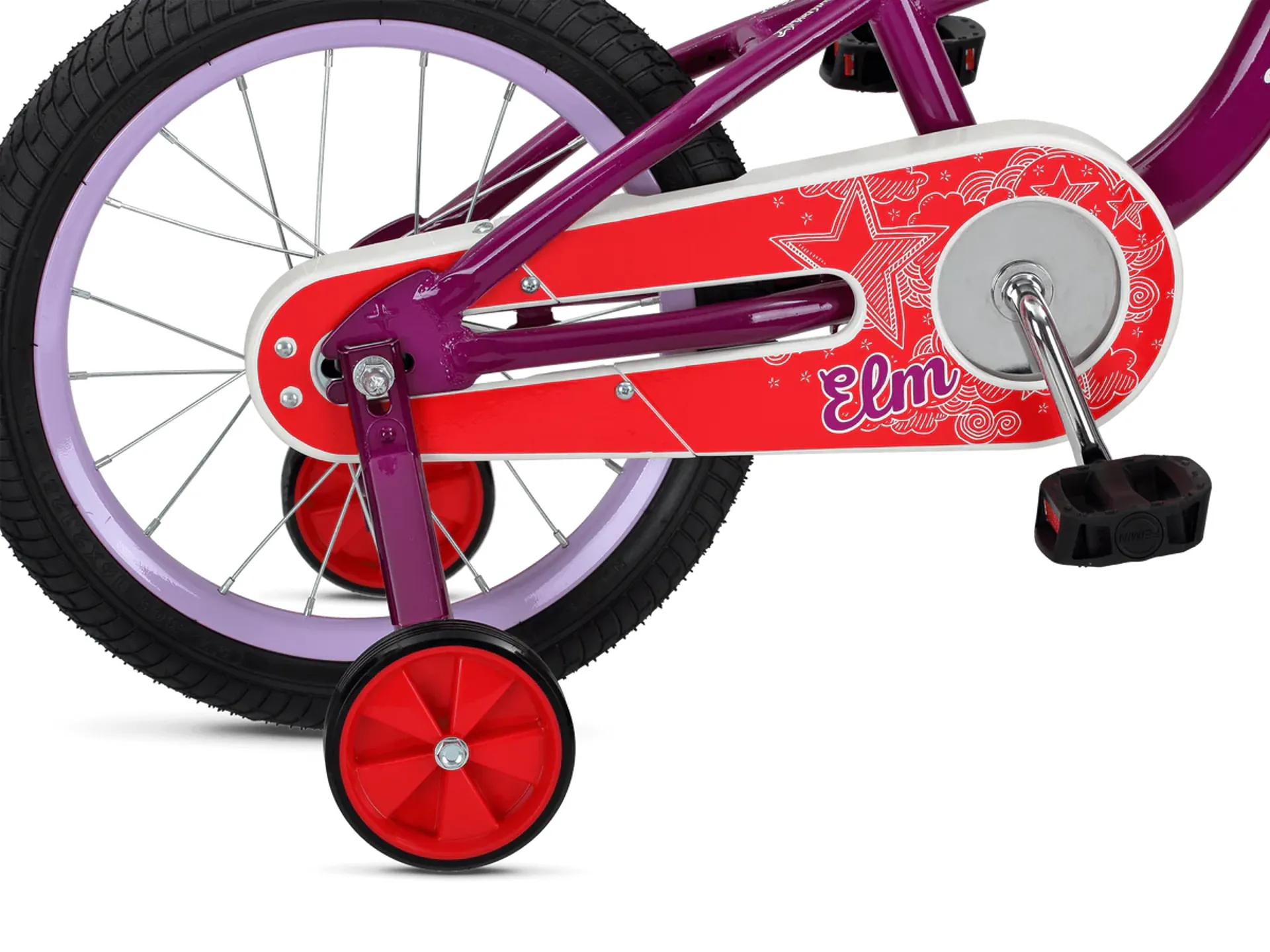 Schwinn Elm 16 Inch Wheel Kids Bike Purple