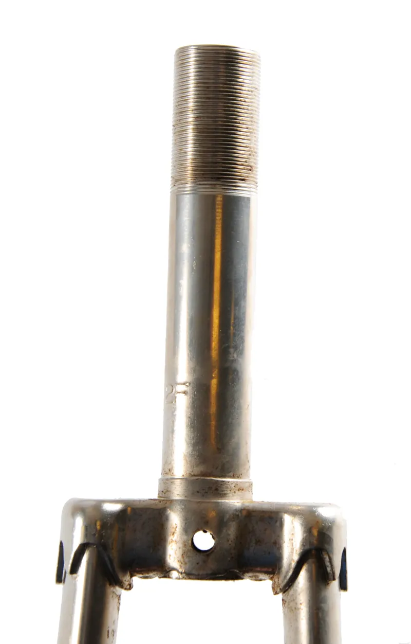 Tange 24 Inch Threaded Racer Fork Chrome-5