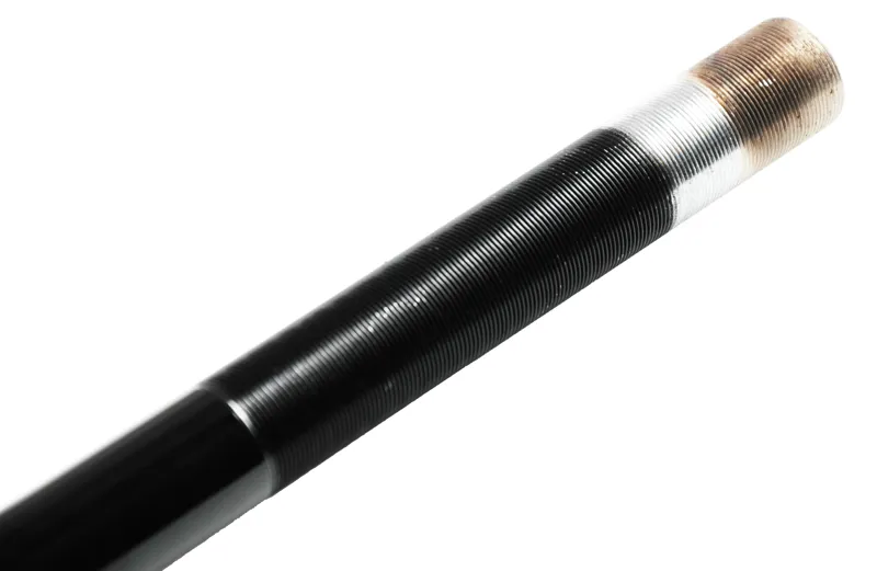 26 Inch Threaded Forks 1 Inch Black-3