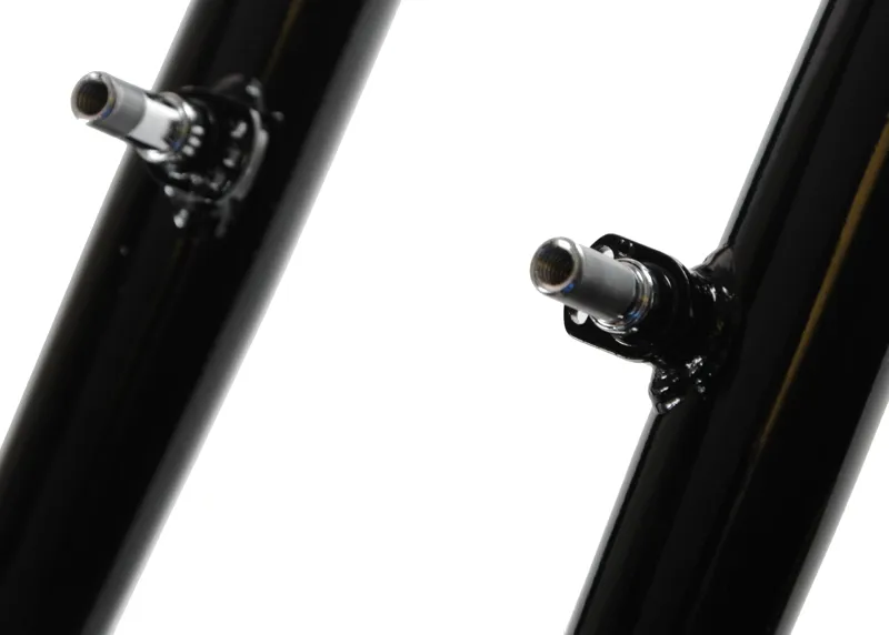 26 Inch Threaded Forks 1 Inch Black-2