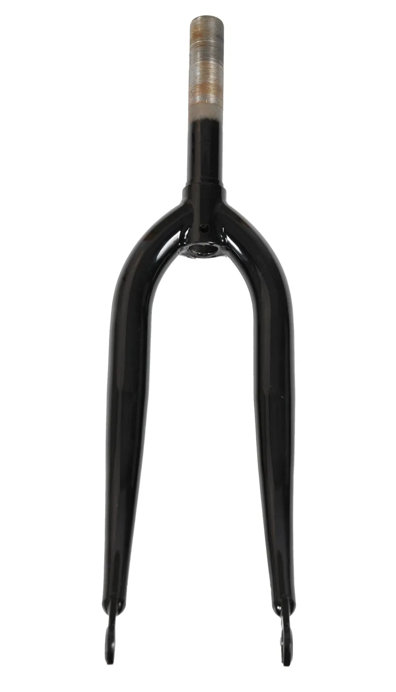 20 Inch Wheel Threaded 25.4mm Rigid Forks Black-2