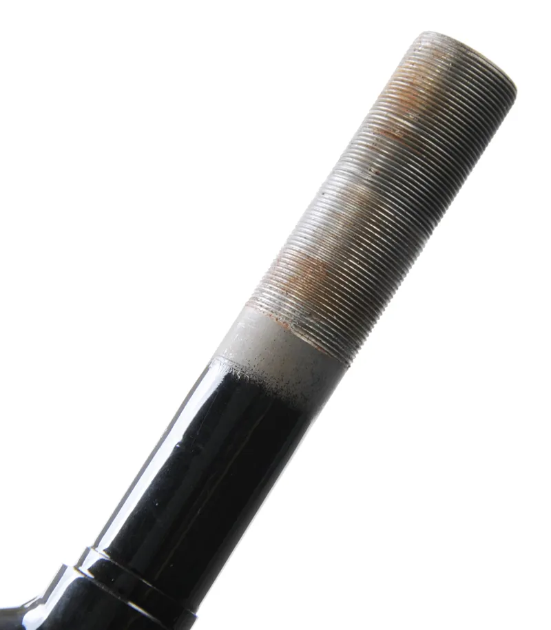 20 Inch Wheel Threaded 25.4mm Rigid Forks Black-3