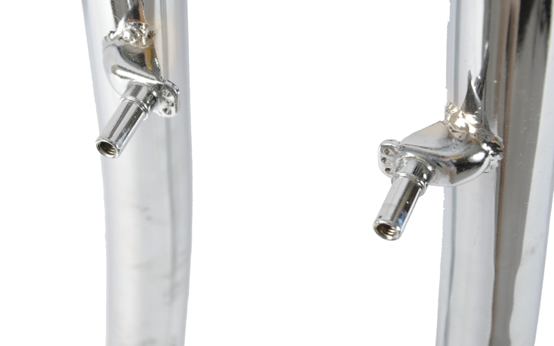 26 Inch Threaded Fork 1 Inch Chrome-5