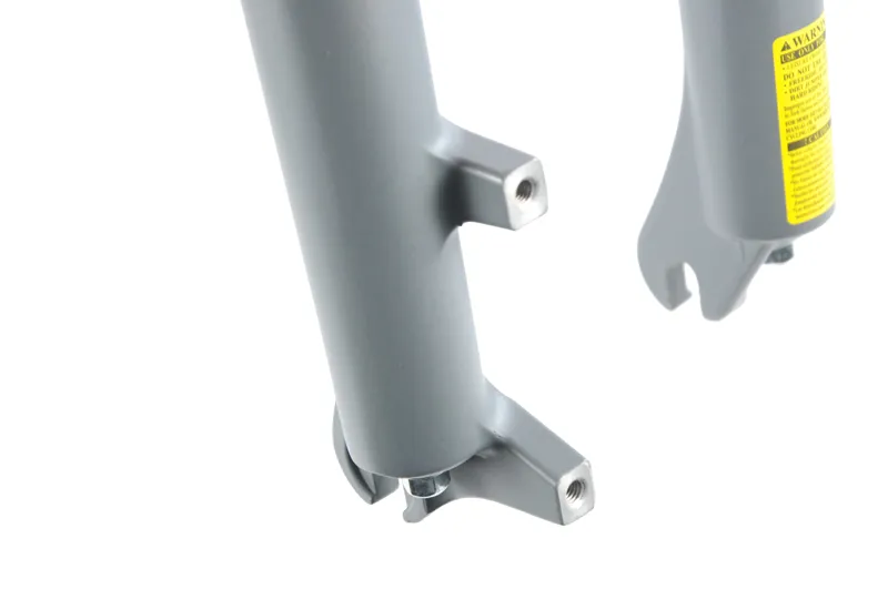 SR Suntour Lockout 26 Inch Forks 1 1/8 Grey-2