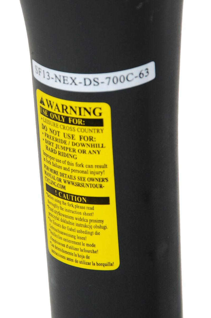 SR Suntour NEX 700c Suspension Fork Grey-6