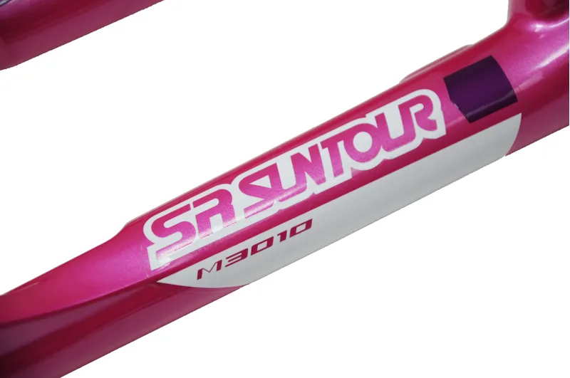 Suntour M3010 24 Inch Suspension Fork 1 1/8 Pink-5