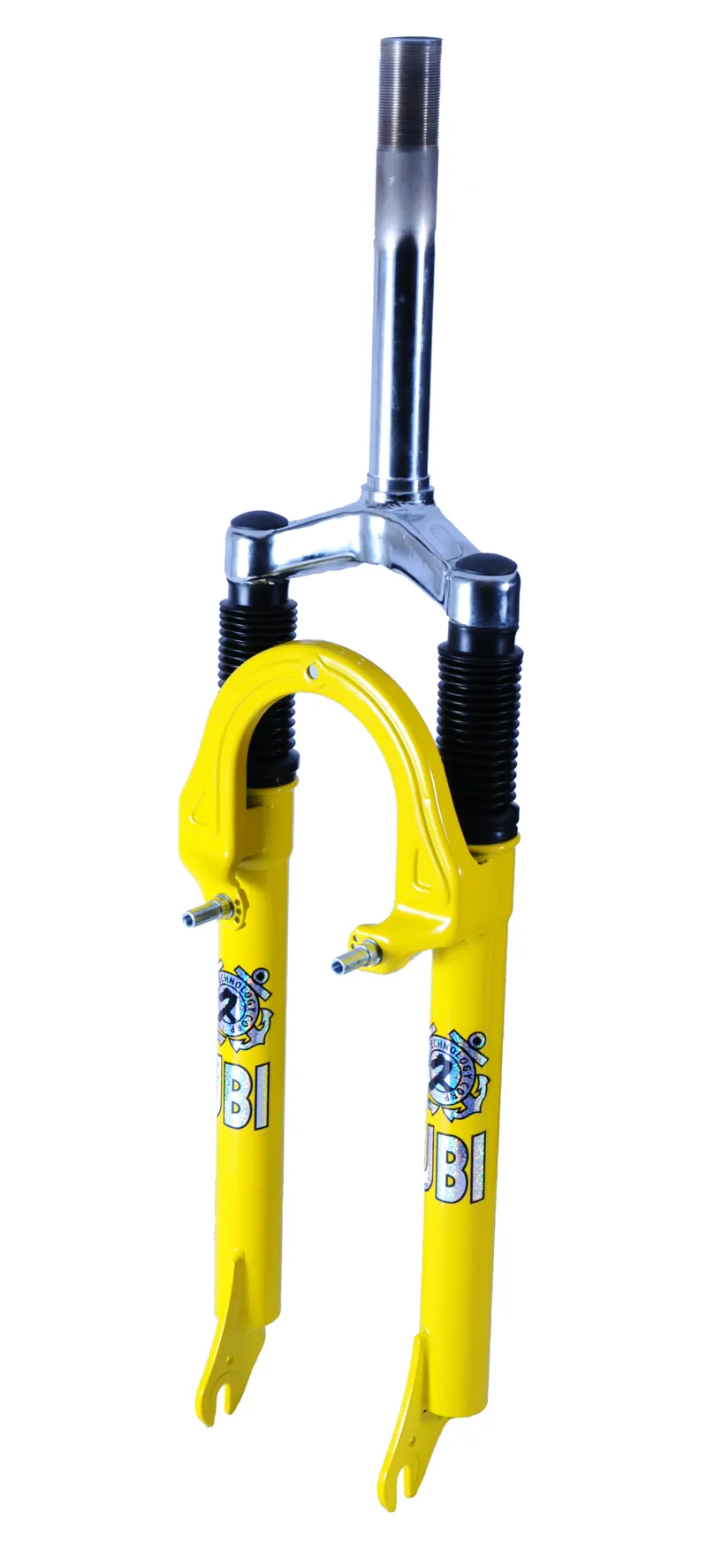 UBI 26 Inch Threaded Suspension Fork Yellow