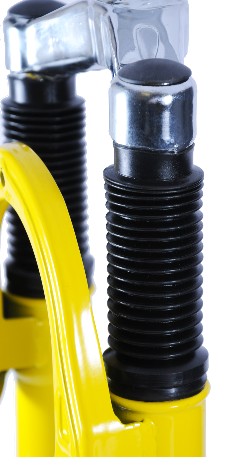 UBI 26 Inch Threaded Suspension Fork Yellow-4