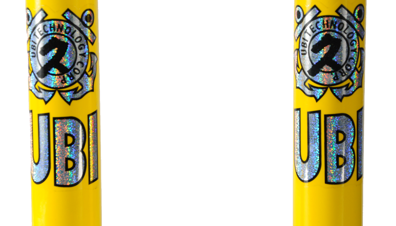 UBI 26 Inch Threaded Suspension Fork Yellow-2